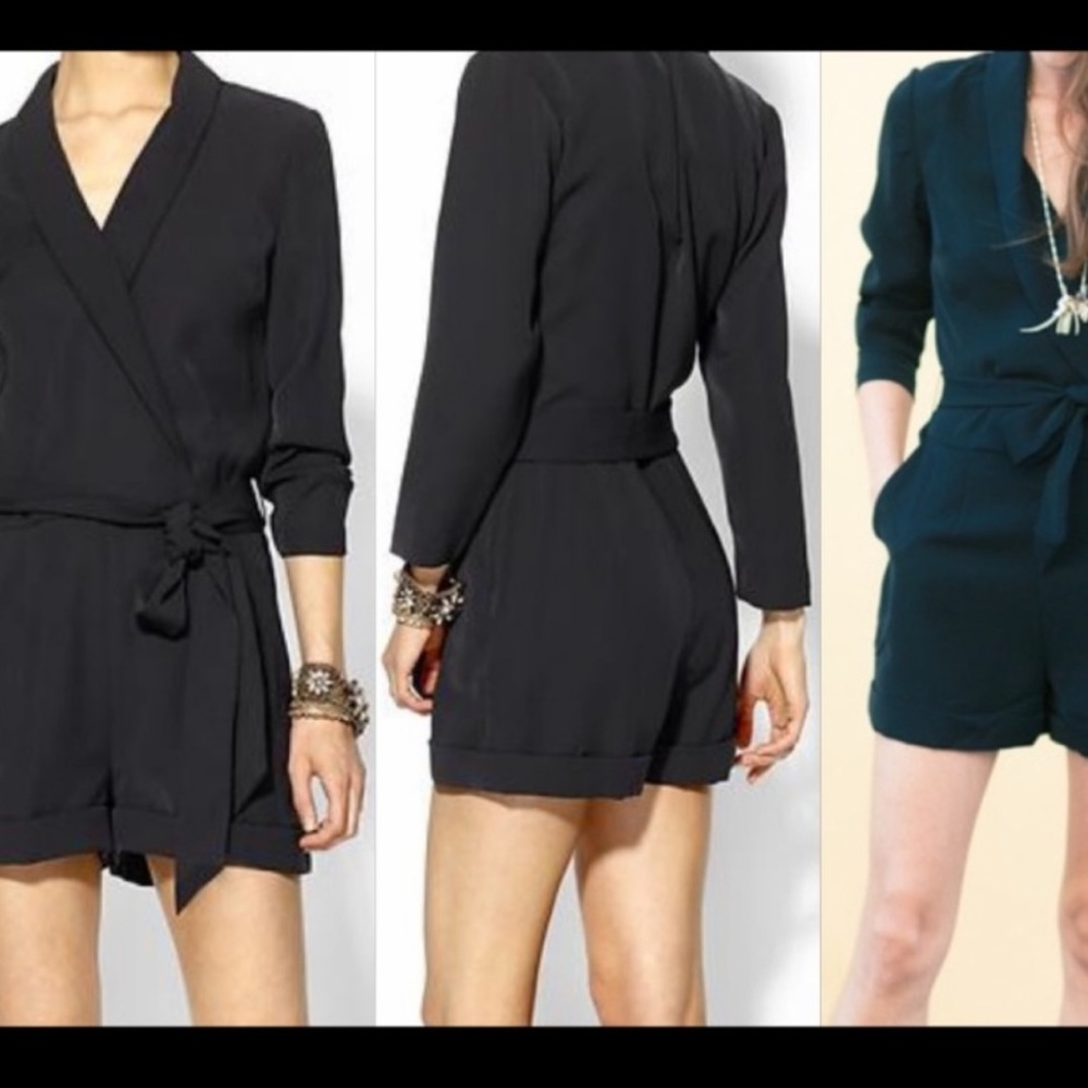 Ted Baker Hakke Black Play Suit O.